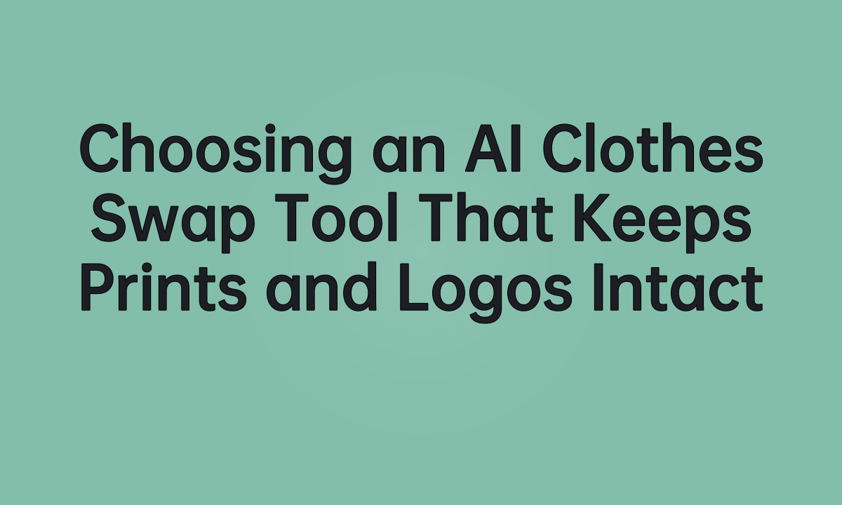 Choosing an AI Clothes Swap Tool That Keeps Prints and Logos Intact
