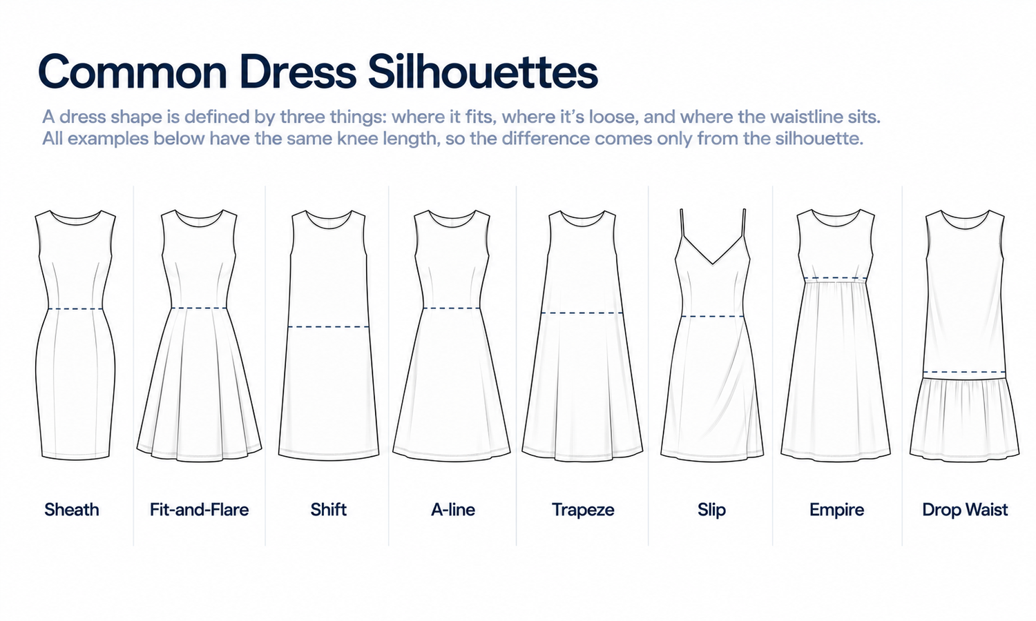 AI Dress Generator: Dress Silhouettes Explained