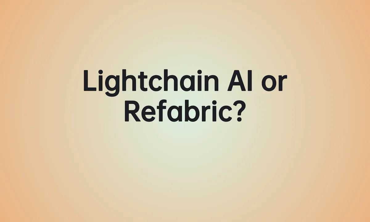Lightchain AI or Refabric?