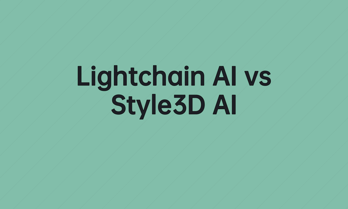 Lightchain AI vs Style3D AI