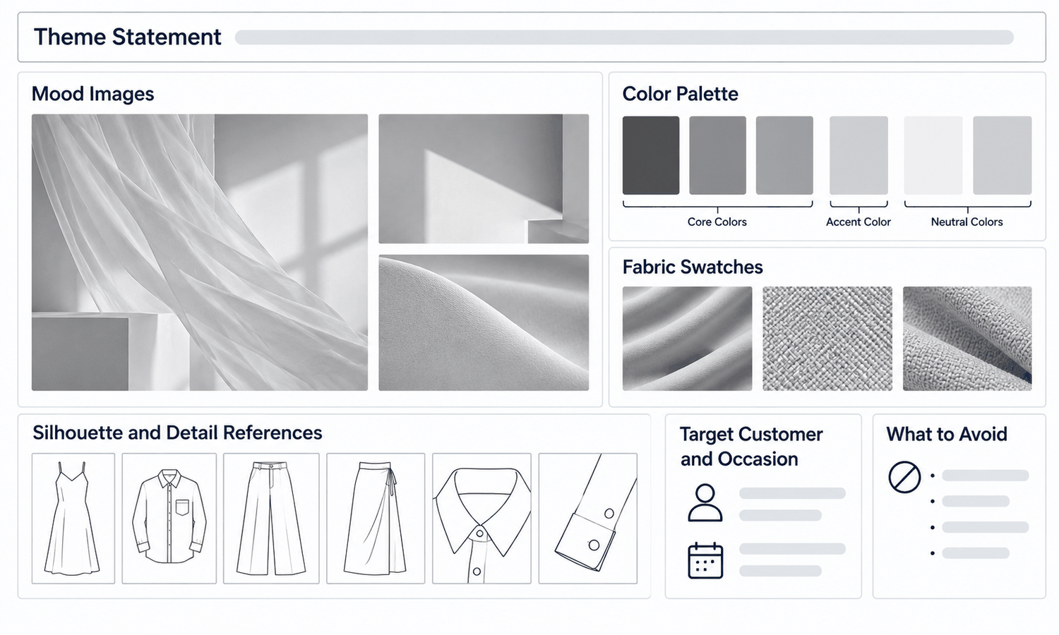 Clothes Design Maker: Building a Mood Board