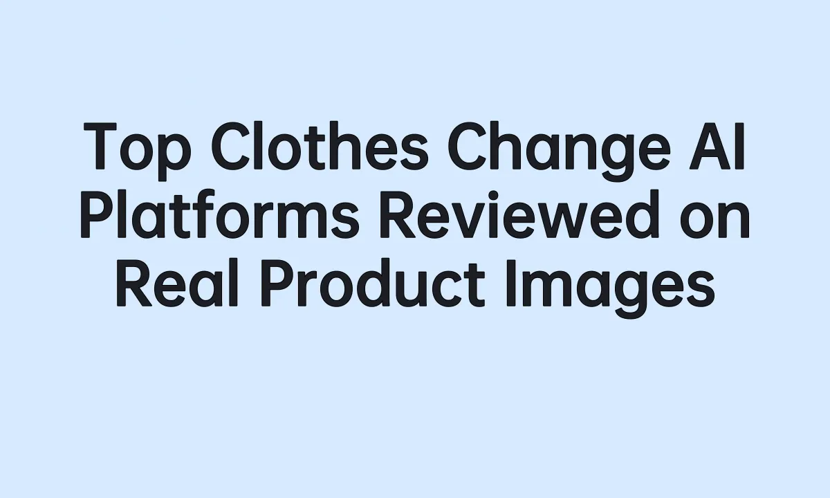 Best AI Image Generator Change Clothes Tools: Speed, Quality & Cost Compared