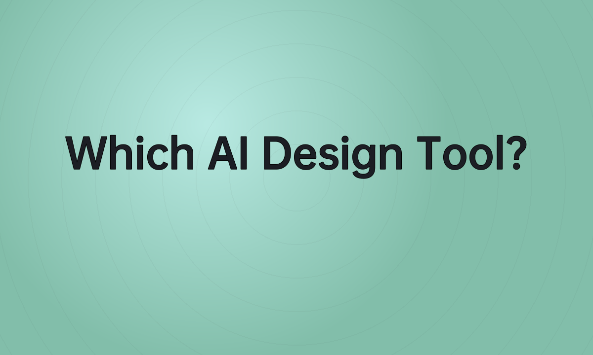 Which AI Design Tool?