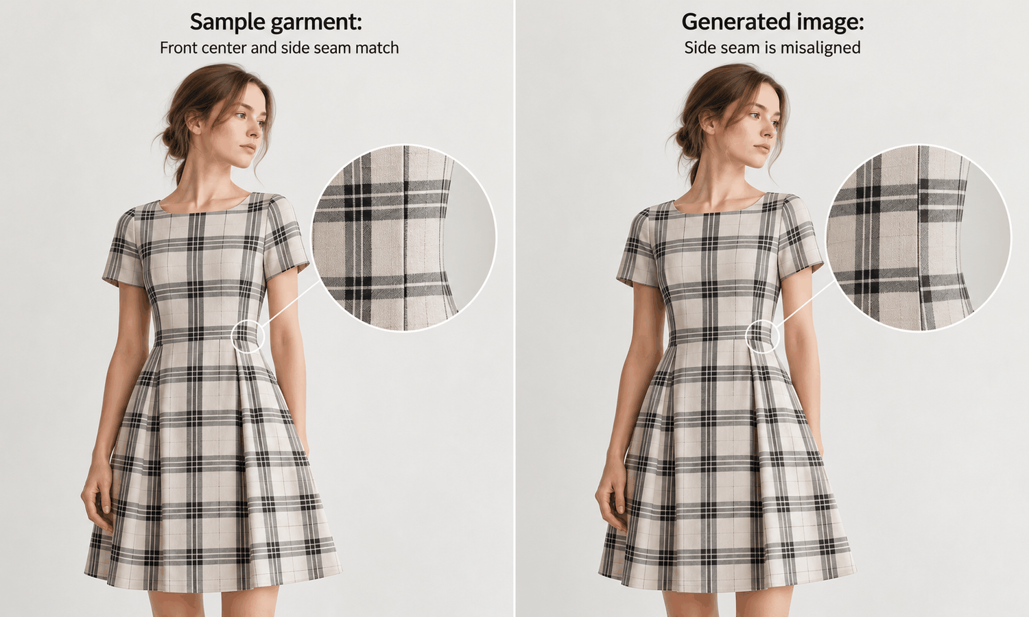Dresses: Stripes, Plaids and Prints at the Seams